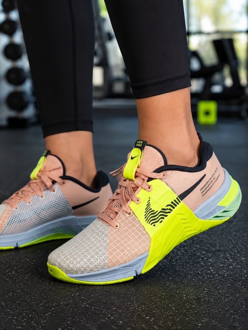 Nike Women's Metcon 8 Sneakers In Arctic Orange Volt.